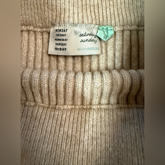 Anthropologie Saturday Sunday Niza Cardigan and Skirt MATCHING SET Size Small - Picture 9 of 11